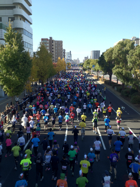 神戸マラソン　2012.11.25
